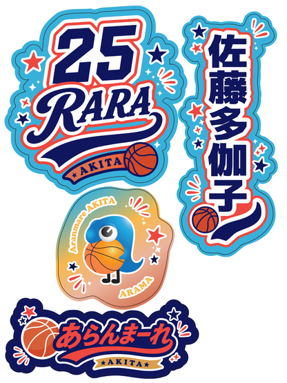 ✨NEW✨アパレルステッカー（2026）｜バスケットボール