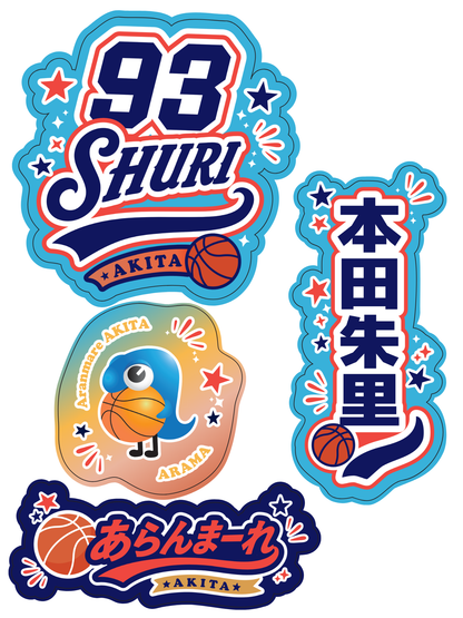 ✨NEW✨アパレルステッカー（2026）｜バスケットボール
