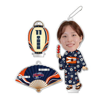 ✨NEW✨浴衣アクスタキーホルダー（2026）｜バスケットボール