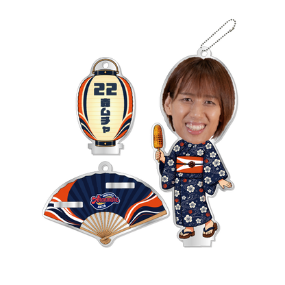✨NEW✨浴衣アクスタキーホルダー（2026）｜バスケットボール