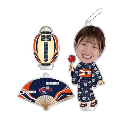 ✨NEW✨浴衣アクスタキーホルダー（2026）｜バスケットボール