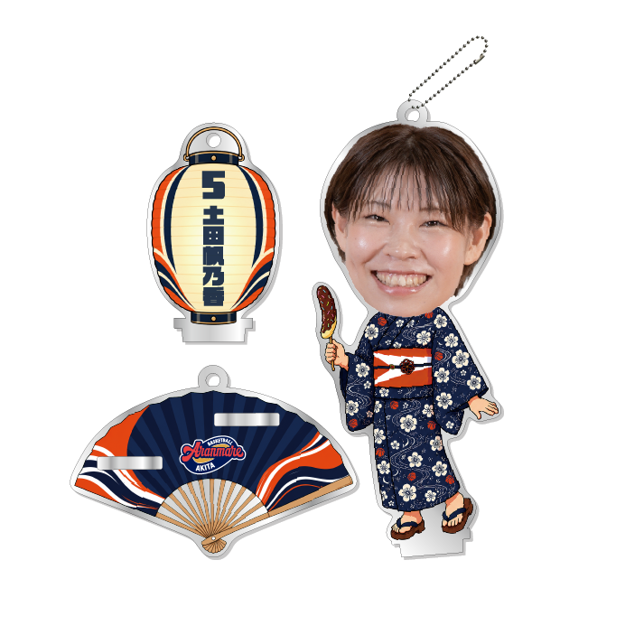✨NEW✨浴衣アクスタキーホルダー（2026）｜バスケットボール
