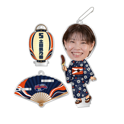 ✨NEW✨浴衣アクスタキーホルダー（2026）｜バスケットボール