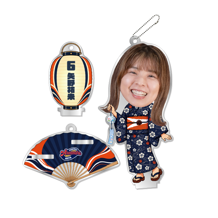 ✨NEW✨浴衣アクスタキーホルダー（2026）｜バスケットボール