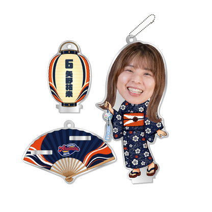 ✨NEW✨浴衣アクスタキーホルダー（2026）｜バスケットボール