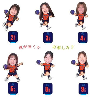 ✨NEW✨ランダムアクスタキーホルダー（2026）｜ハンドボール
