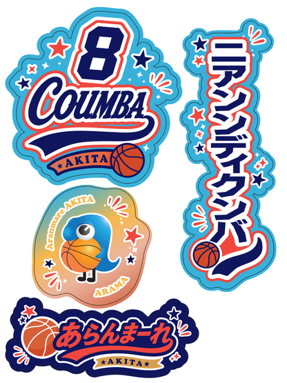 ✨NEW✨アパレルステッカー（2026）｜バスケットボール
