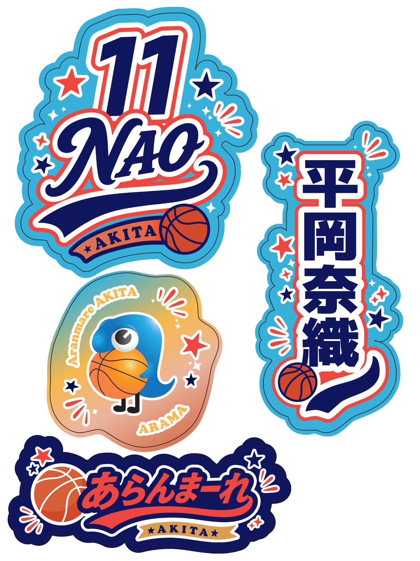 ✨NEW✨アパレルステッカー（2026）｜バスケットボール
