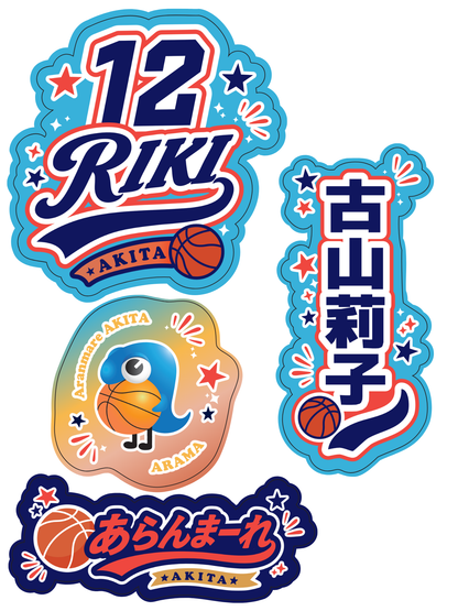 ✨NEW✨アパレルステッカー（2026）｜バスケットボール