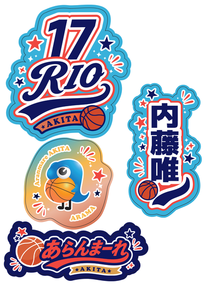 ✨NEW✨アパレルステッカー（2026）｜バスケットボール